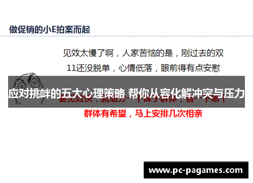 应对挑衅的五大心理策略 帮你从容化解冲突与压力
